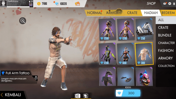 Tattoo Items