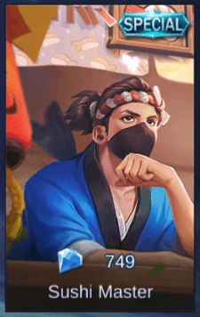 Sushi Master (Special Skin Hayabusa)