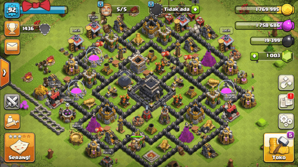 COC TH 9 BARU NAIK - HARGA MURAH! 