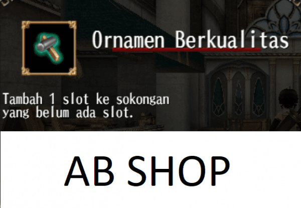 Gambar Product High Ornamen ( Cincin ) Buka Slot 1