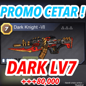 DARK KNIGHT LV7+GATLING GUN