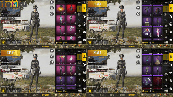 Akun PUBG Set 25 S3 no max S4 S5 Max Rp on 82