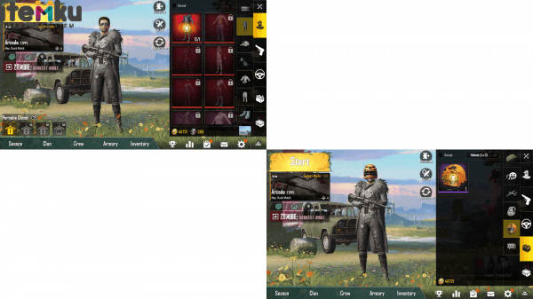 Akun PUBG Set 1 Baju Mytic