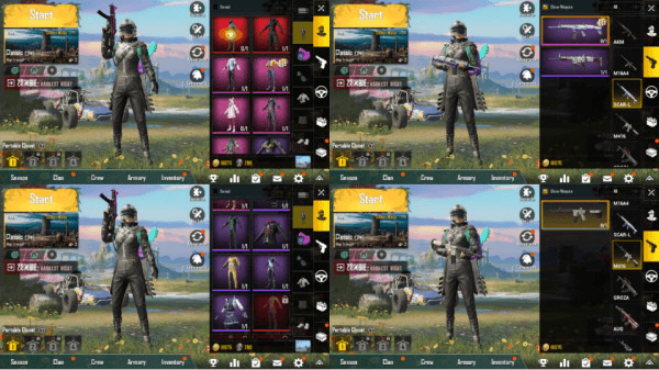 Akun PUBG GLOBAL Set 13 S6Rp 96 ada UMP 1ST