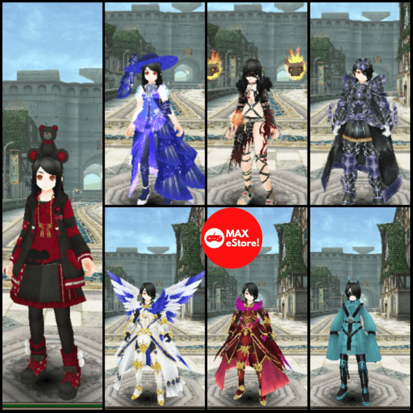 Lvl176,5Slot,7Ava,Stat&Skill Kosong,Equip+S