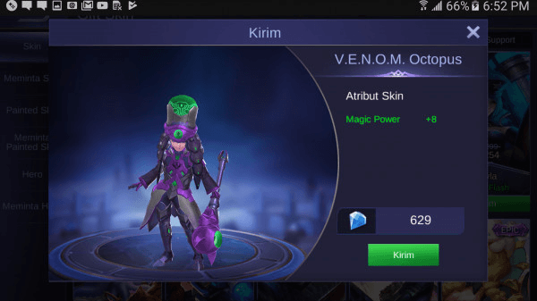 Gambar Product V.E.N.O.M. Octopus (Epic Skin Harley)