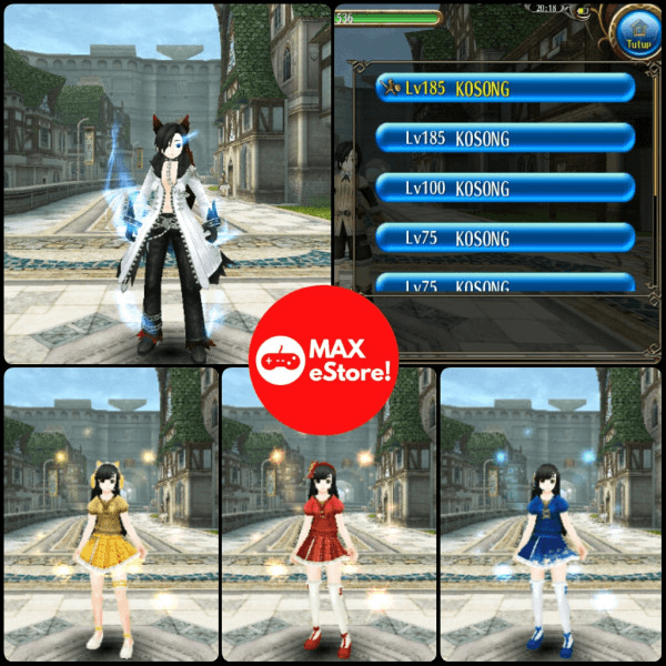 Lvl185x2, Status & Skill Kosong, Bisa Ganti Nama 