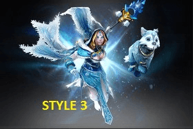 Inscribed Frost Avalanche (Arcana Crystal Maiden)