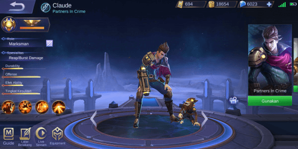 Gambar Product Claude (Marksman)