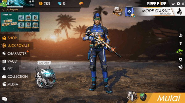 Gambar Product AKUN GG AKM|M4A1|UMP|SCAR PERMANENT LOBBY MURMER