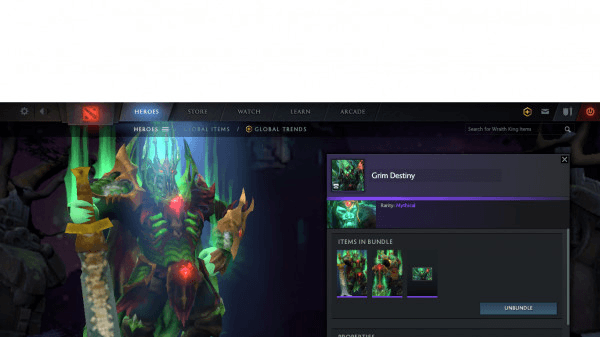Grim Destiny (Wraith King Set)