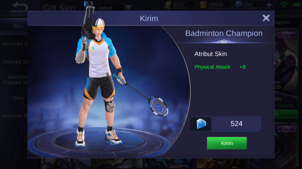 Gambar Product Badminton Champion