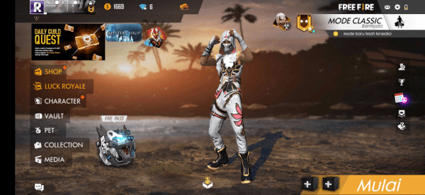 Gambar Product White gold ninja plain account