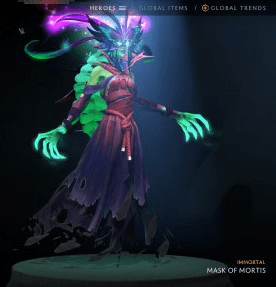 Mask of Mortis (Immortal TI9 Death Prophet)