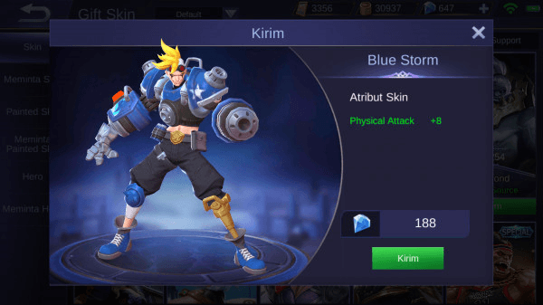 Gambar Product Blue Storm