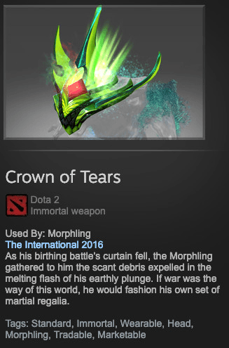 Crown of Tears (Immortal Morphling)