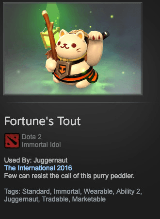 Fortune's Tout (Immortal Juggernaut)