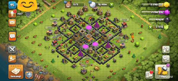 Town Hall 8 Max Total|Builder 5