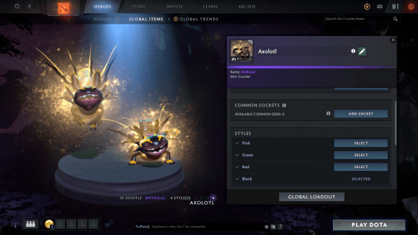Gambar Product Axolotl (Courier) Full Unlock