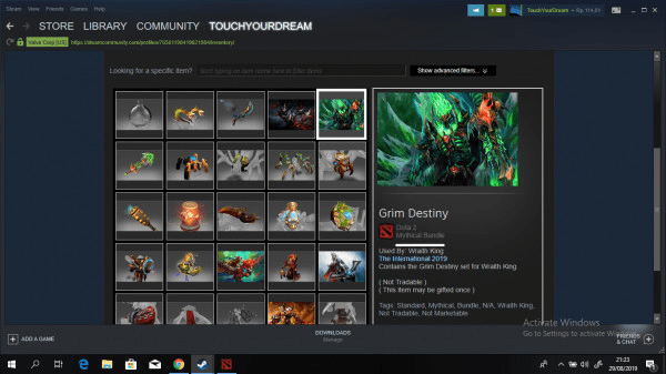 Gambar Product Grim Destiny (Wraith King Set)