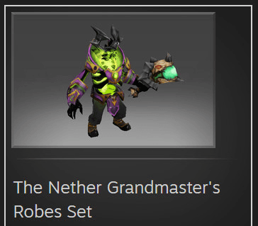 The Nether Grandmaster's Robes (Pugna Set)