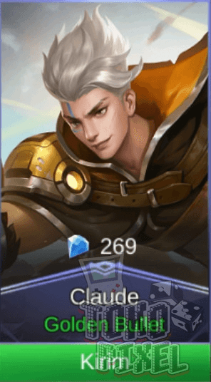 Gambar Product Golden Bullet (Skin Claude)