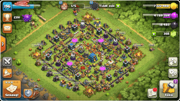 TH12 troops mantap cocok buat donasi