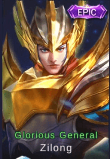 Gambar Product Glorious General (Epic Skin Zilong)