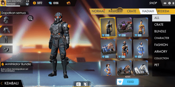 Annihilator Bundle 1200 Diamond