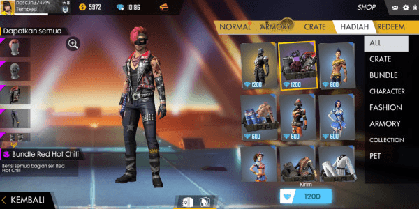 Bundle Red Hot Chili 1200 Diamond