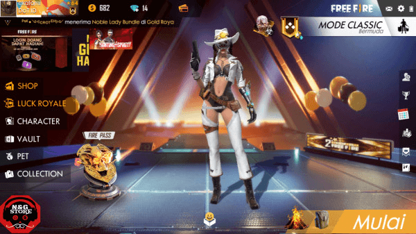 Gambar Product AKUN GG POLOSAN EPAS + TIER GOLD MURMER