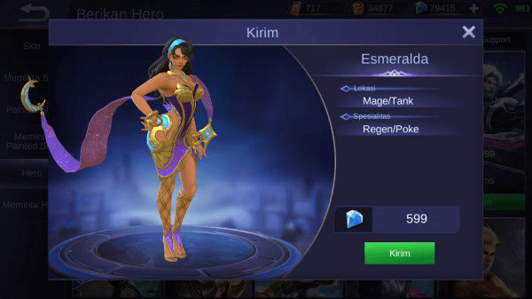 Gambar Product Esmeralda (Mage/Tank)