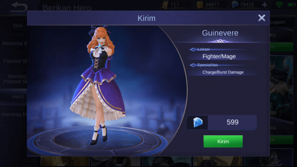 Gambar Product Guinevere (Fighter/Mage)