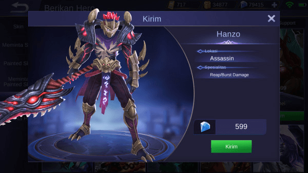 Gambar Product Hanzo (Assassin)