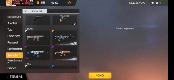 Gambar Product AKUN SEMI SULTAN,SCAR TITAN,BUNDLE RAME