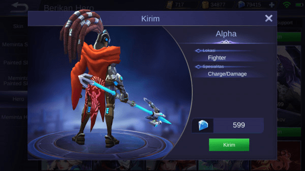 Gambar Product Alpha (Fighter)