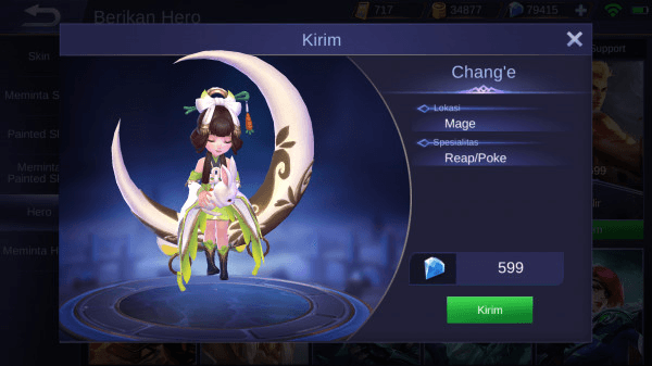 Gambar Product Chang'e (Mage)