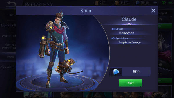 Gambar Product Claude (Marksman)