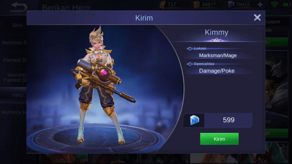 Gambar Product Kimmy (Marksman/Mage)