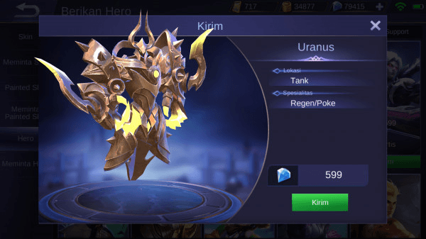 Gambar Product Uranus (Tank)