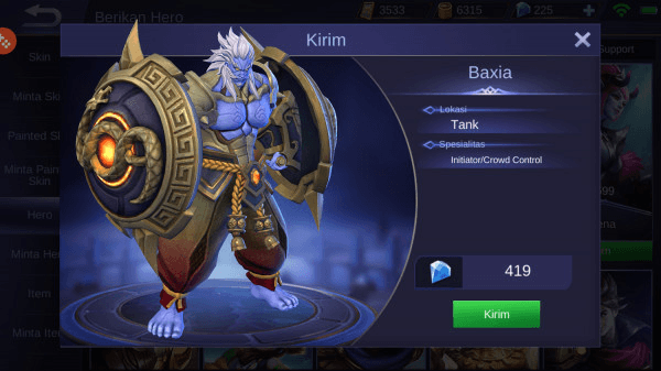 Gambar Product Baxia (Tanks)