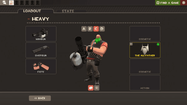 Gambar Product The All-Father PAINTED GREEN LIME -Team Fortress 2