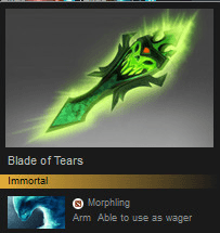 Blade of Tears (Immortal Morphling)
