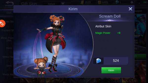 Gambar Product Scream Doll