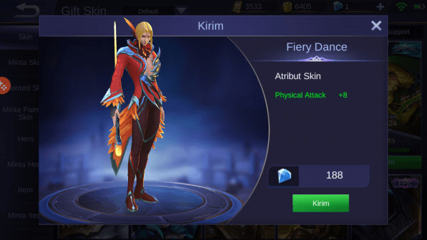 Gambar Product Fiery Dance