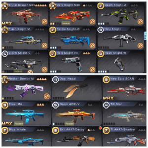 VIP GEDE+BYK KNIGHT+EVENT WEAPONS+STUNNING ACCESSORIES