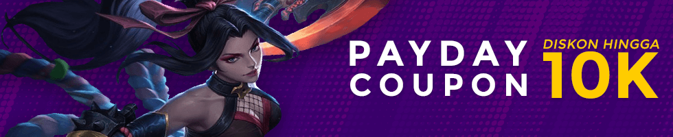 Maret Payday Coupon: Diskon Rp10K Free Fire dan Game Lainnya!