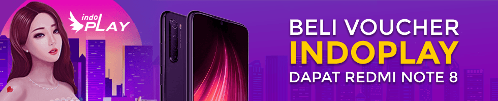 Beli Voucher IndoPlay dan Menangkan Xiaomi Redmi Note 8!