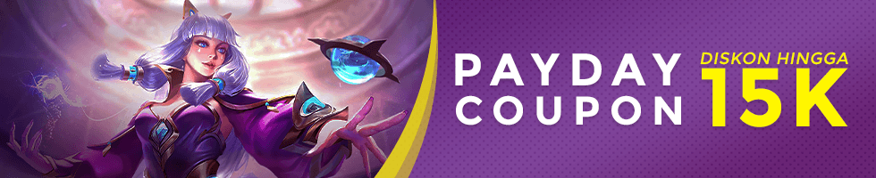 April Payday Coupon: Diskon Rp15K SEMUA Game di itemku!