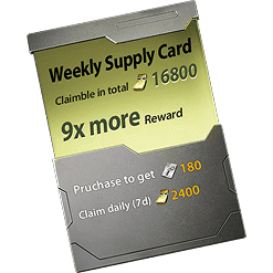 Garena Undawn - Top Up Kartu Mingguan (login non Garena)